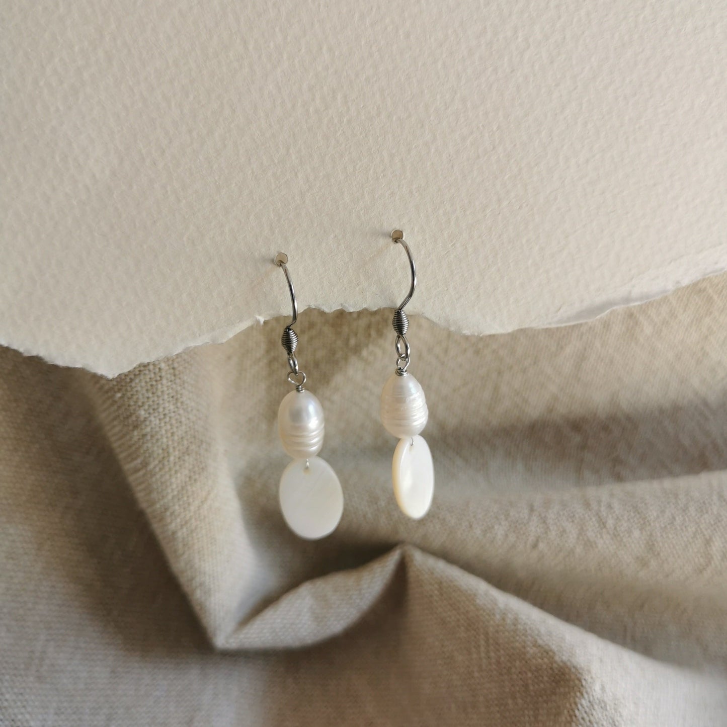 Pearl Drop Earring